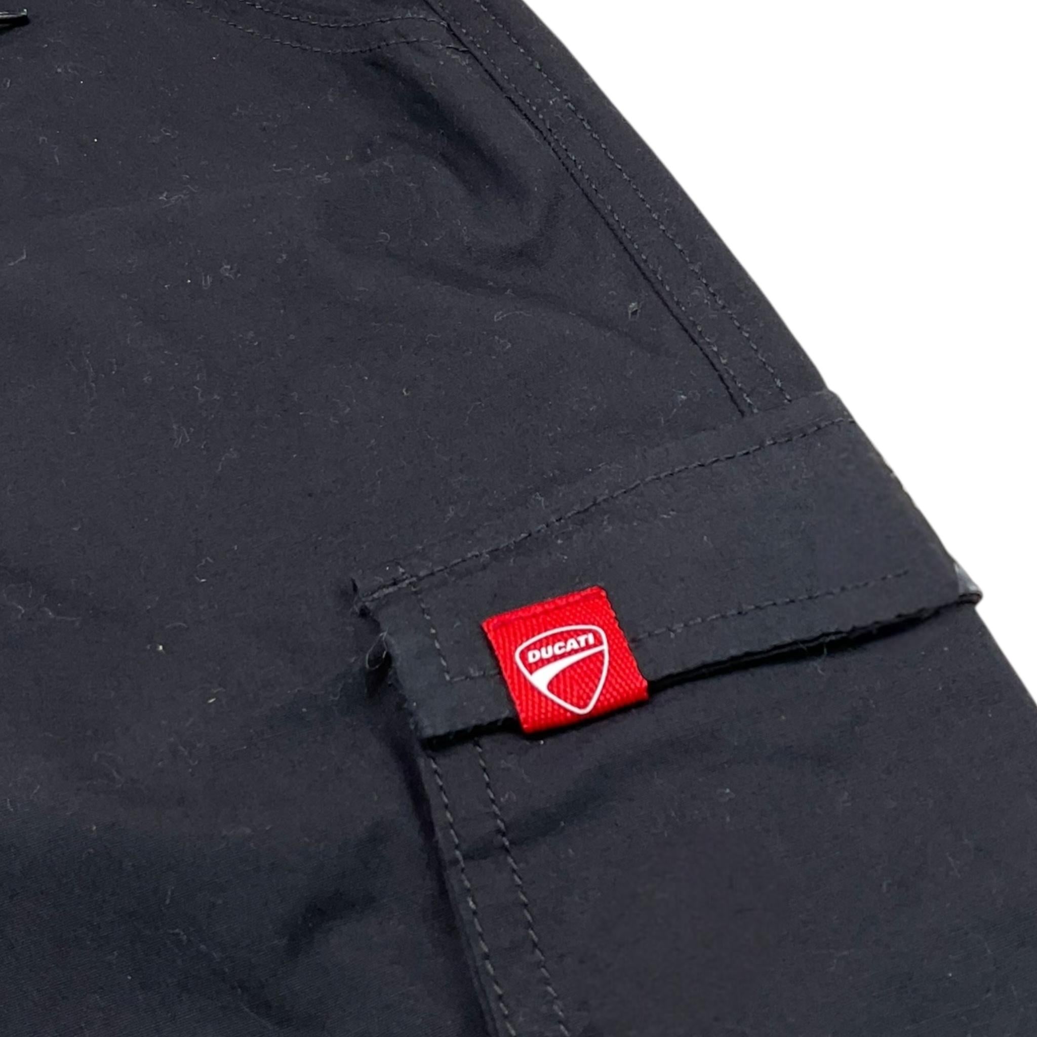 DUCATI pantalone tinta unita con elastico in vita Nero per Bambino G8618 NERO DUCATI 