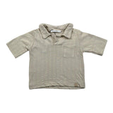 Bamboom+Babies Polo Mezza Manica Tinta Unita per Neonato 885 BEIGE BAMBOOM+BABIES 