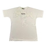 Disclaimer T-Shirt Girocollo Tinta Unita con Stampa per Bambino 25EDK58437 BIANCO DISCLAIMER 