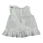 Per Te Top Giromanica Tinta Unita per Bambina 33981 BIANCO PER TE 