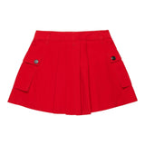 Max&Co. Gonna Tinta Unita con Tasche per Bambina MX0132 ROSSO MAX&Co. 