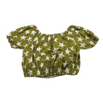 Giulia Mastini Top Mezza Manica tinta unita Verde per Bambina B17 VERDE GIULIA MASTINI 