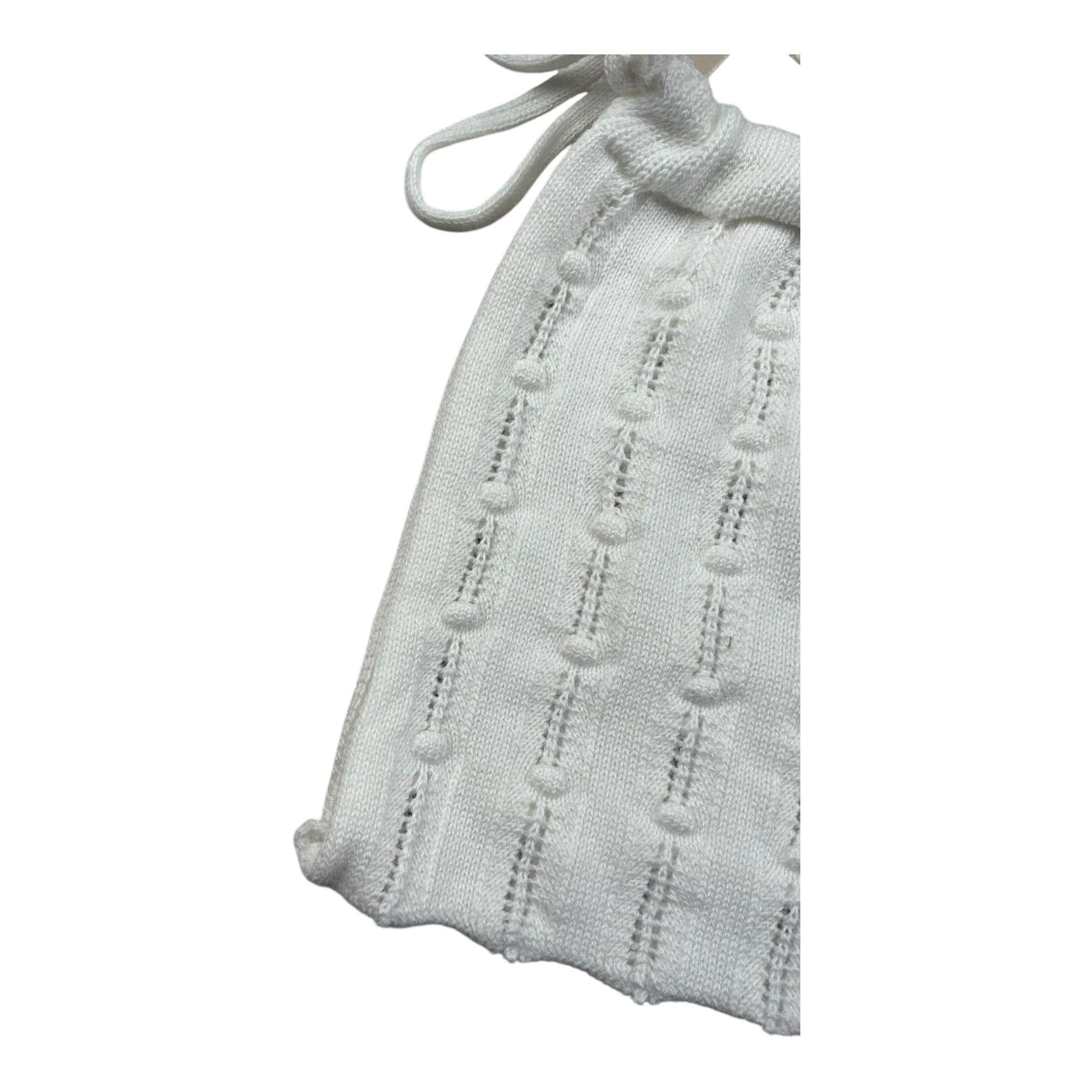 Wedoble Sacca Accessori Tinta Unita per Neonata V2401360A BIANCO WEDOBLE 