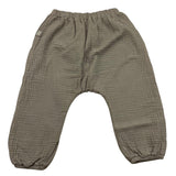 TEDDY E MINOU pantalone tinta unita cn elastico in vita Grigio per Neonato I22PT009C56041 GRIGIO TEDDY E MINOU 