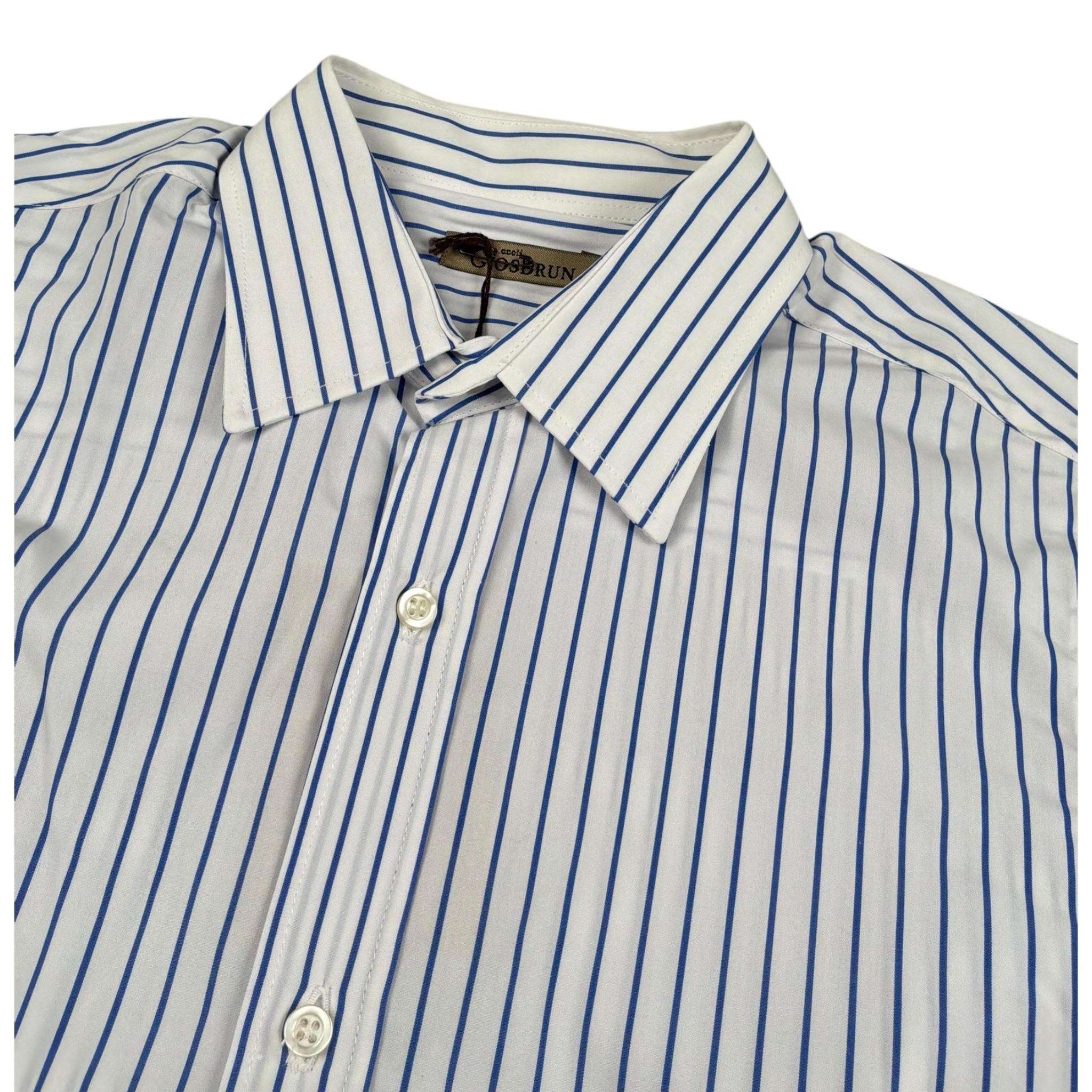 Giosbrun Camicia Manica Lunga Fantasia A Righe per Bambino GB0026 BIANCO GIOSBRUN 