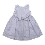 Ilfarobimbi Abito Bicolore con Fiocchi Lilla per Neonata IFN50590 LILLA ILFAROBIMBI 