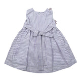 Ilfarobimbi Abito Bicolore con Fiocchi Lilla per Neonata IFN50590 LILLA ILFAROBIMBI 