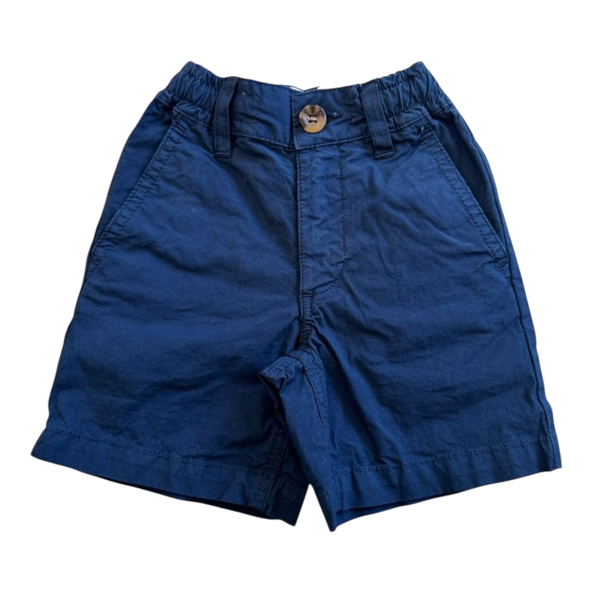 Saint Barth Bermuda Tinta Unita con Elastico In Vita per Bambino ISC000203 BLU SAINT BARTH 