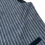 Over-D Gilet Tinta Unita con Bottoni E Fantasia A Righe per Bambino OK1105SGL BLU OVER-D 