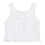 Abel & Lula Camicia Giromanica Tinta Unita per Bambina 5150 BIANCO ABEL & LULA 