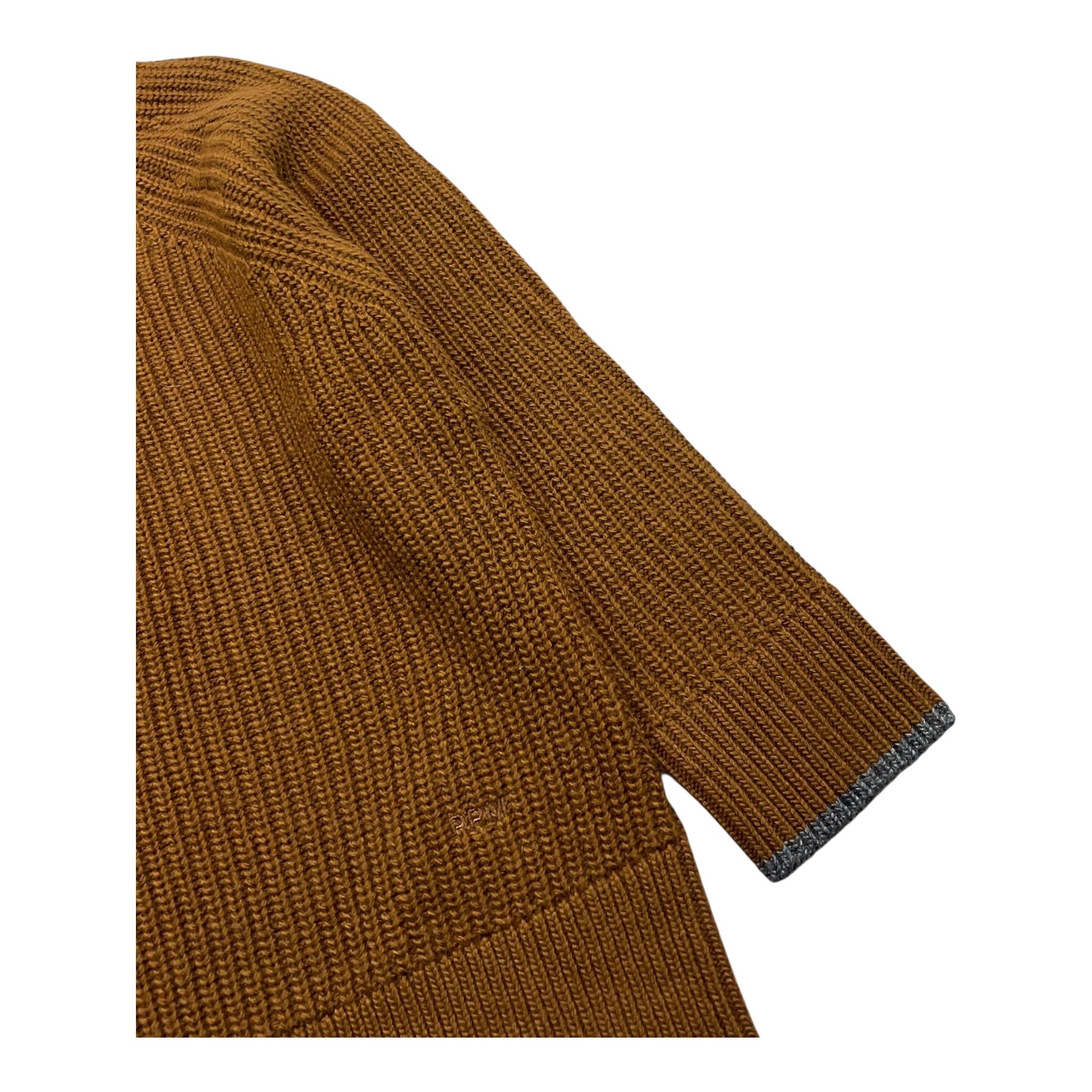 PAOLO PECORA maglia girocollo tinta unita Marrone per Neonato PP3754N MARRONE PAOLO PECORA 