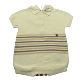 Wedoble Pagliaccetto Mezza Manica Tinta Unita per Neonato V2507305R GIALLO WEDOBLE 