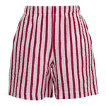 Dou Dou Shorts Bicolore con Fantasia A Righe per Bambina DW6Q39XX BIANCO DOU DOU 