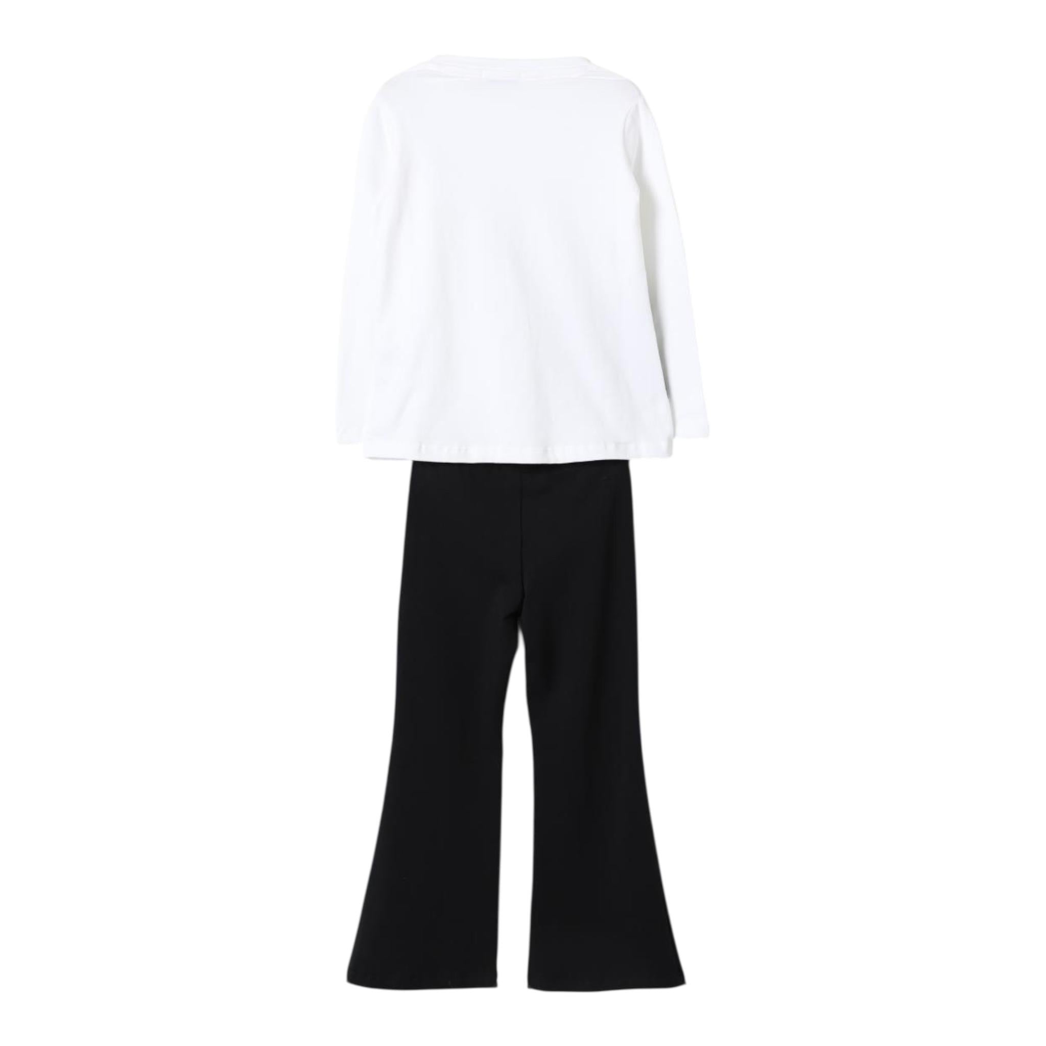 PINKO completo bicolore 2pz shirt-leggins Bianco/nero per Bambina F4PIBGTL2110 BIANCO/NERO PINKO 