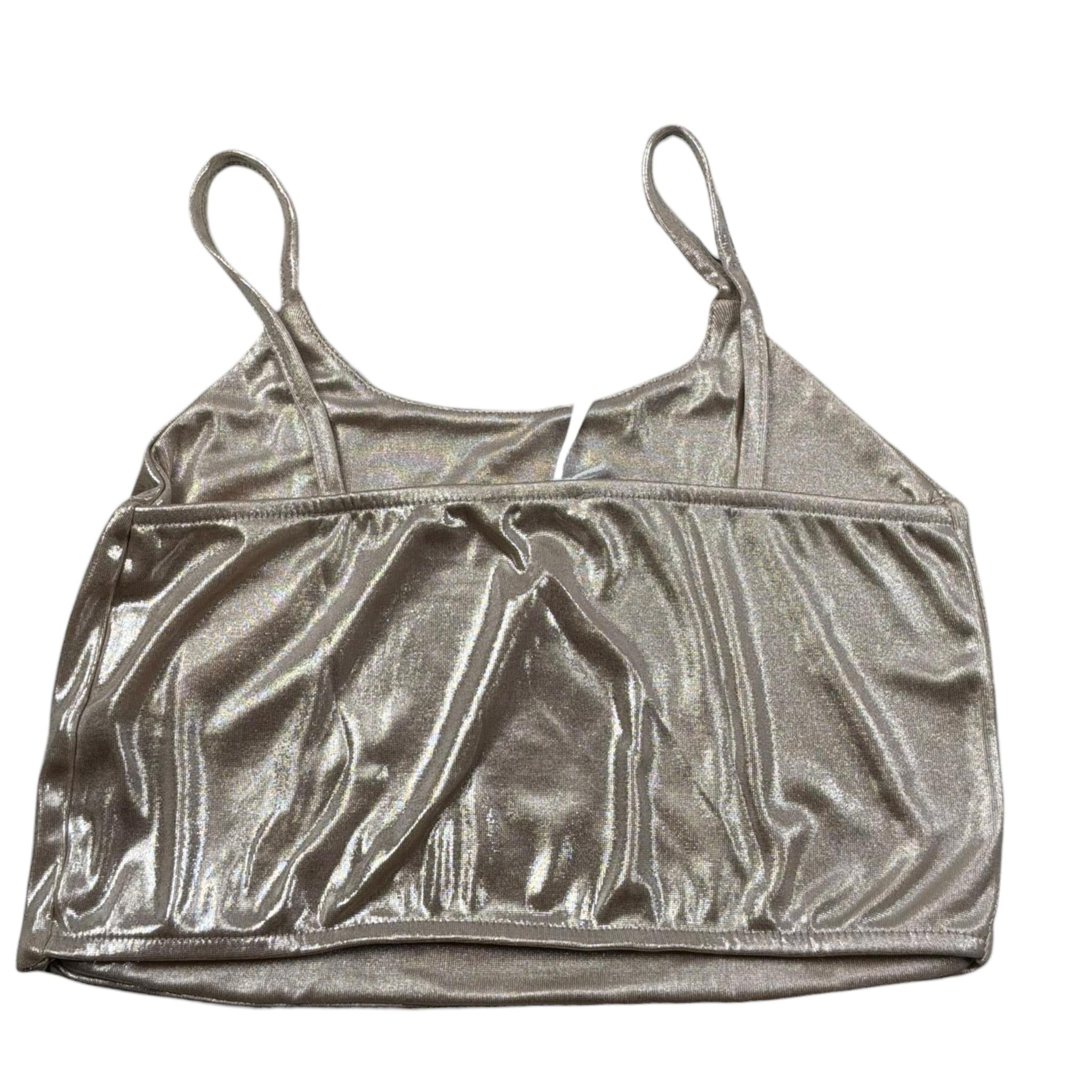 Lu Lu By Miss Grant Top tinta unita A Bretelle Oro per Bambina LL3473 ORO LU LU BY MISS GRANT 