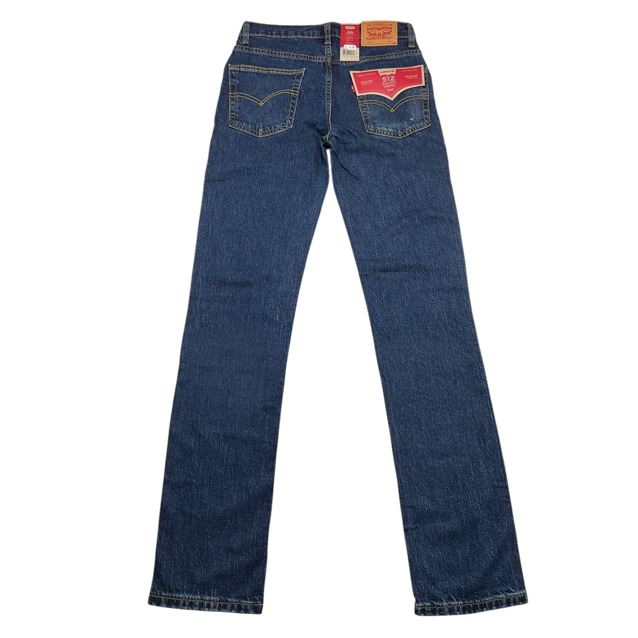 LEVI'S jeans tinta unita con strappi Blu per Bambino 9EL207X BLU LEVI'S 