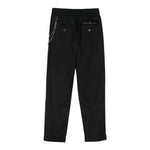JOHN RICHMOND pantalone tinta unita con elastico in vita Nero per Bambino RBA24084PA NERO JOHN RICHMOND 