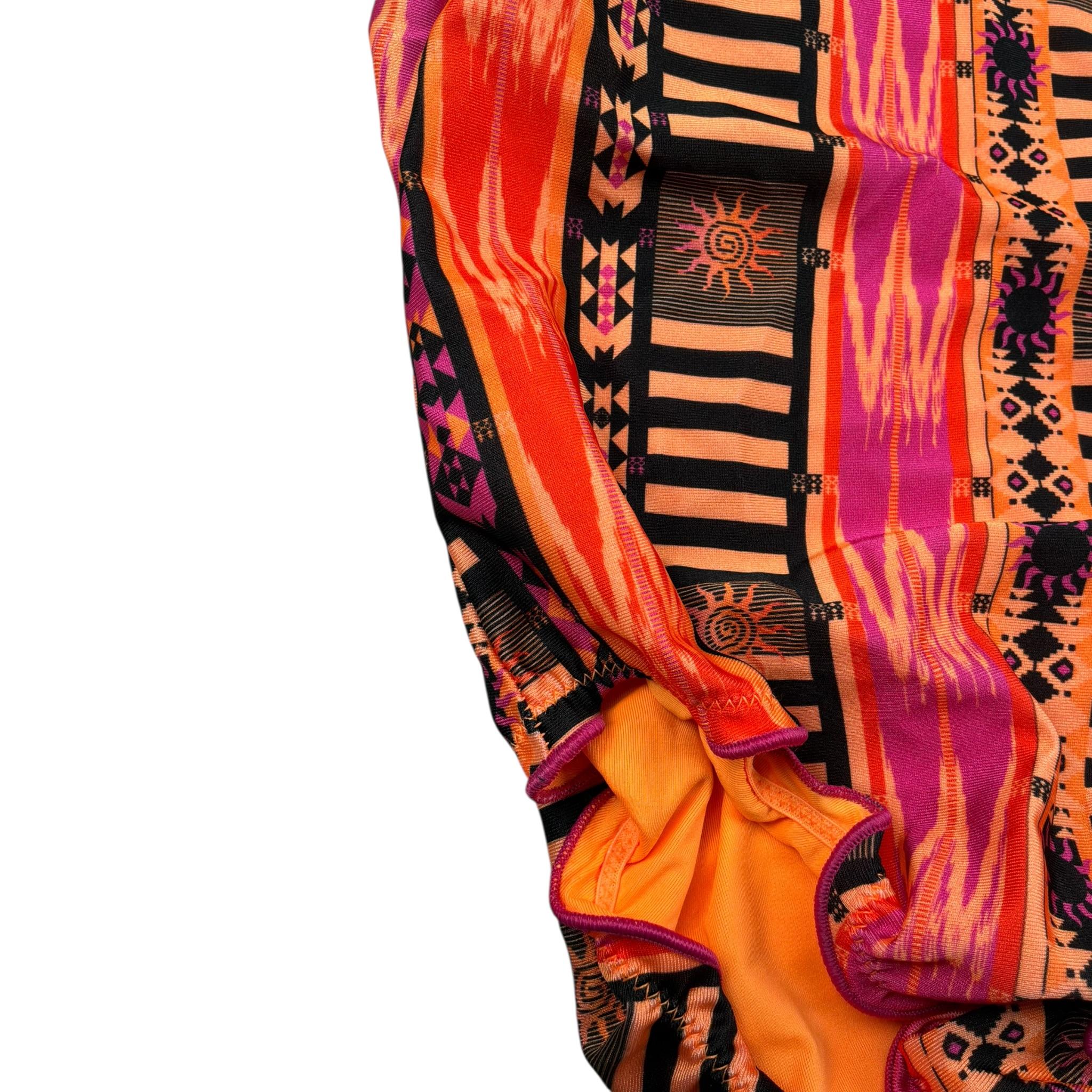 F**K Costume Intero Stampa Fantaisa per Bambina FJ25G2F07MKX41X ARANCIONE F**K 