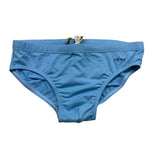 F**K Costume Mutandina Tinta Unita con Logo per Bambino FJ25J01SU20TQ AZZURRO F**K 