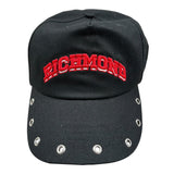 John Richmond Cappello con Visiera Tinta Unita con Stampa per Bambino RGP26069BT NERO JOHN RICHMOND 