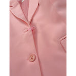 Vicolo Giacca Tinta Unita con Bottoni per Bambina 3145J00052 ROSA VICOLO 