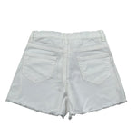 M+E' Short In Denim tinta unita con Girovita Regolabile Bianco per Bambina UE1704JX BIANCO M+E' 