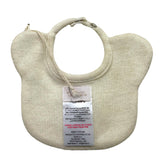 NANAN bavetta tinta unita con stampa Panna per Neonato I203041P PANNA NANAN 