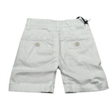 Jeckerson Bermuda Tinta Unita con Girovita Regolabile per Neonato JN4111 BIANCO JECKERSON 