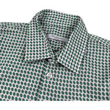 Never Too Camicia Manica Lunga Stampa Fantasia per Bambino GM2257R BIANCO/VERDE NEVER TOO 