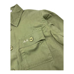 Sun68 Camicia Manica Lunga Tinta Unita per Bambino CPS35313 VERDE SUN68 