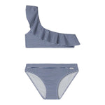 Pepe Jeans Costume 2 Pezzi Top-Mutandina Fantasia A Righe per Bambina PGB10414 BIANCO/BLU PEPE JEANS 