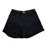 Liu Jo Short Tinta Unita con Girovita Regolabile per Bambina GA5093 NERO LIU JO 