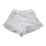 Twinset Completo Top-Short Tinta Unita Traforato per Bambina 251GJ2QR7 BIANCO TWINSET 