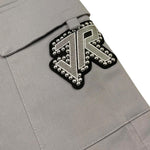 John Richmond Bermuda Tinta Unita con Elastico In Vita per Bambino RBP25144BE GRIGIO JOHN RICHMOND 