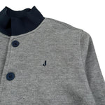 Manila Grace Giubbino Tinta Unitain Piquet per Bambino J3828 BLU MANILA GRACE 