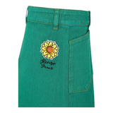 Kenzo Gonna Tinta Unita con Girovita Regolabile per Neonata K60908N VERDE KENZO 