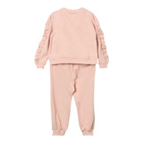 ELISABETTA FRANCHI completo 2 pezzi felpa-pantalone tinta unita Rosa per Bambina EGCM005 ROSA ELISABETTA FRANCHI 
