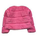 EMC pelliccia tinta unita con bottoni Rosa per Bambina AV1214 ROSA EMC 