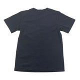 Refrigiwear T-Shirt Girocollo Tinta Unita Con Stampa Logo Nero Per Bambino