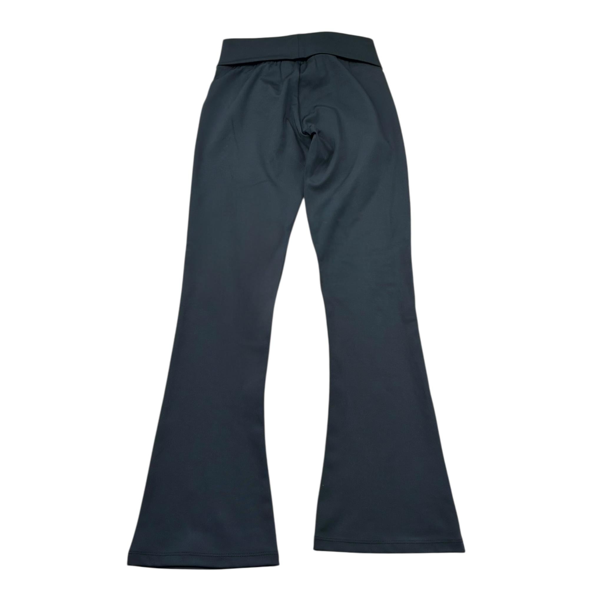 Juicy Couture Leggins Modello A Zampa Tinta Unita con Stampa per Bambina JBX6738 NERO JUICY COUTURE 