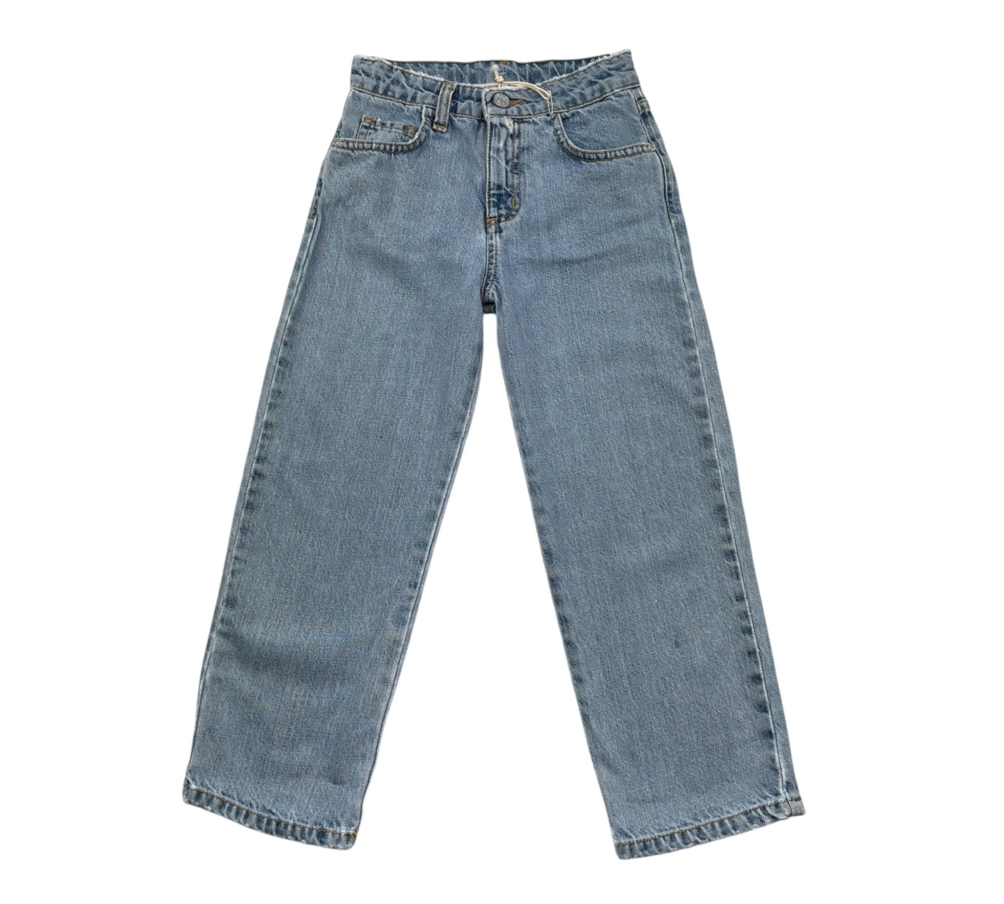 Trussardi Jeans Tinta Unita con Girovita Regolabile per Bambino TGP26067JE AZZURRO TRUSSARDI 