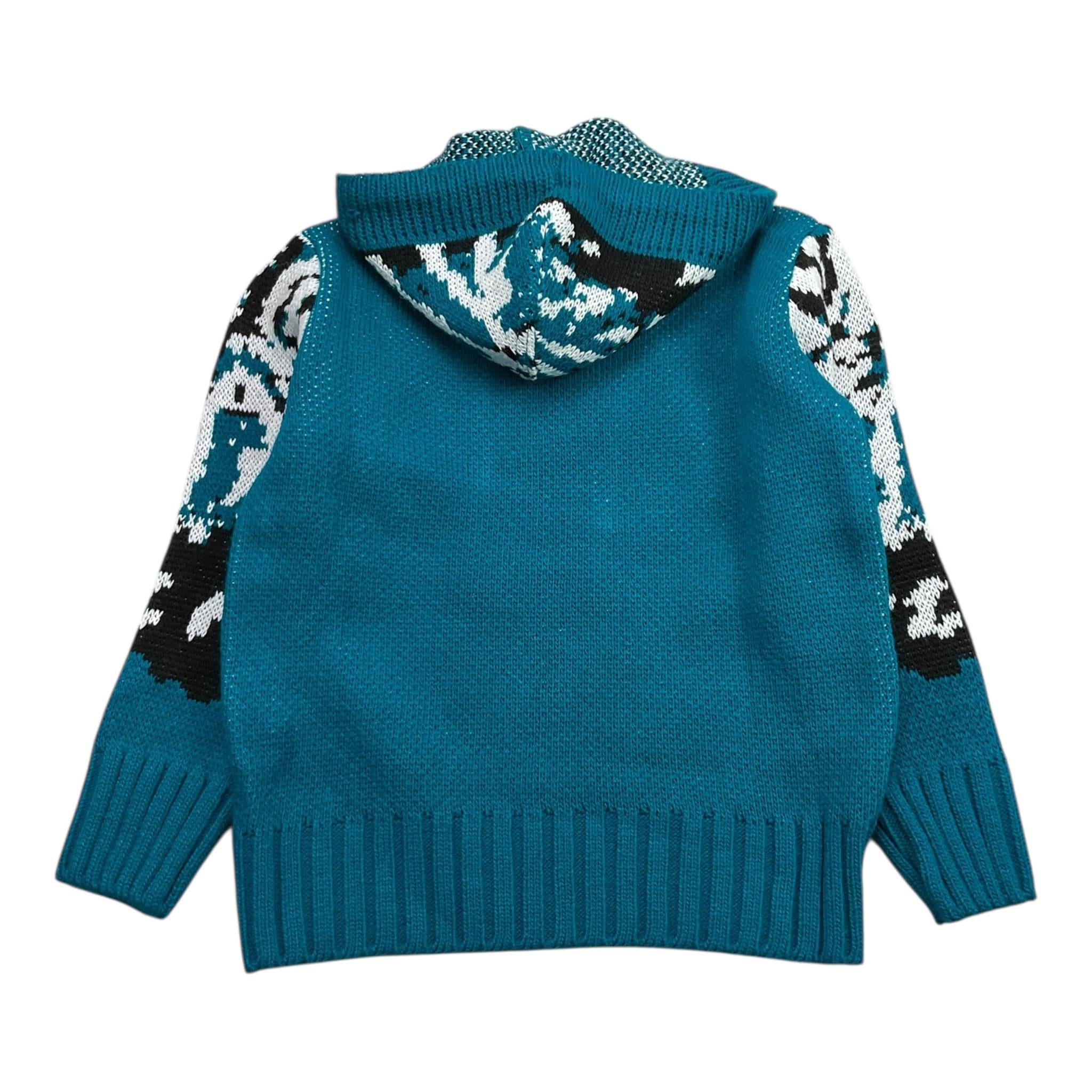 STAY STREET maglia tinta unita con cappuccio e fantasia Verde per Bambino MB803 VERDE STAY STREET 