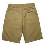 Woolrich Bermuda Tinta Unita Con Tasche A Filo Beige Per Bambino