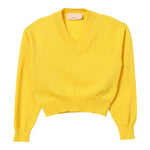 ELISABETTA FRANCHI maglia tinta unita scollo a zip Giallo per Bambina EFMA149X GIALLO ELISABETTA FRANCHI 