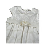 Chicchi Volanti Abito Mezza Manica Tinta Unita per Bambina CTW06 BIANCO CHICCHI VOLANTI 