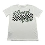 Please T-Shirt Girocollo Tinta Unita con Stampa per Bambino MBF2030B72X BIANCO PLEASE 