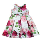 Meilisa Bai Abito Cerimonia Giromanica Stampa Fantasia Fiori per Bambina FL6283 ROSA MEILISA BAI 