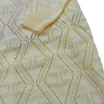 Elisabetta Franchi tutiaTinta Unita Traforato per Neonato ENTU127 GIALLO ELISABETTA FRANCHI 