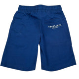 Trussardi Bermuda Tinta Unita con Elastico In Vita per Bambino TBP26008BE BLU TRUSSARDI 