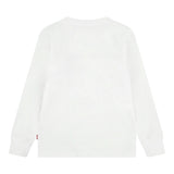 Levi'S Shirt Tinta Unita con Stampa per Neonato 6E8646X BIANCO LEVI'S 